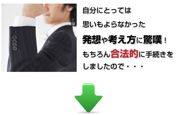 成功事例：第二会社で再建できました！